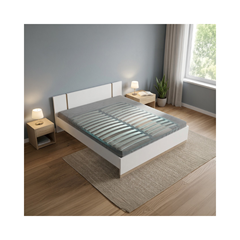 Bed 160x200 cm – Kronberg/Waterford Oak & Matt White
