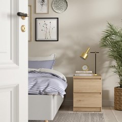 Naia Nightstand with 2 drawers