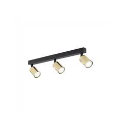 Spotlight Lamp 3 Lights – Black & Gold
