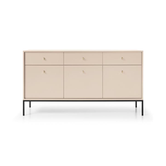 Sideboard 3 Doors 3 Drawers – Beige
