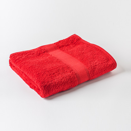 Bath Towel Red
