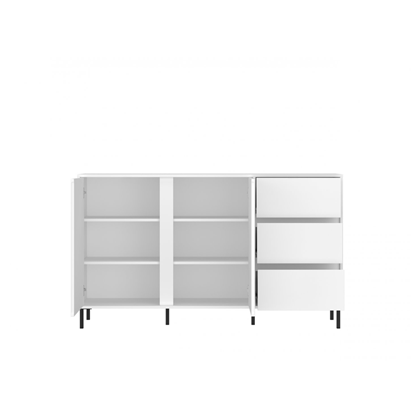 Sideboard 2D 3D Laminated White