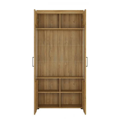 2D Display Glass Cabinet – Grandson Oak