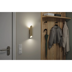 Asti LED Wall Light – Champagne Gold