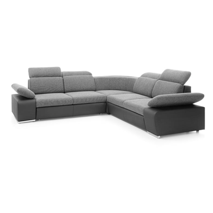 Corner Sofabed with Chaise Right 281cm – Dark Grey