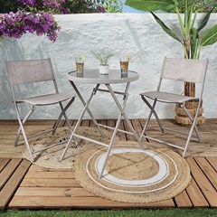 Folding Coffee Table - Beige