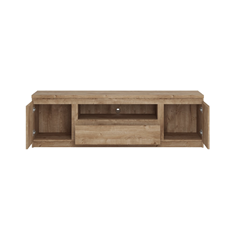 TV Unit 2 Doors 1 Shelf – Golden Ribbeck Oak