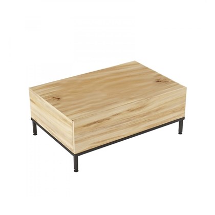 Coffee Table - Oak & Black