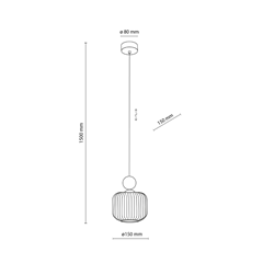 Hanging Lamp – 1XE14