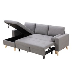 Corner Sofa Bed with Storage