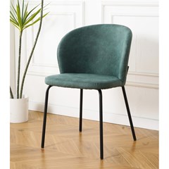 Dining Chair Fabric - Petrol Blue