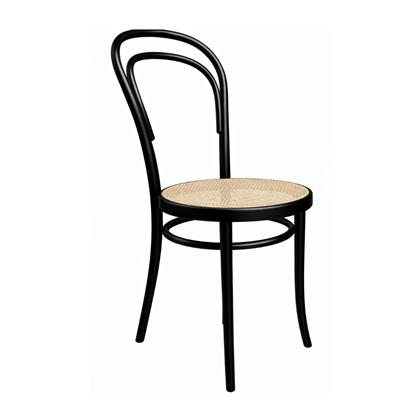 wooden chair - Black