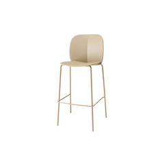 Bar Stool – Dove Grey Finish (Indoor & Outdoor)