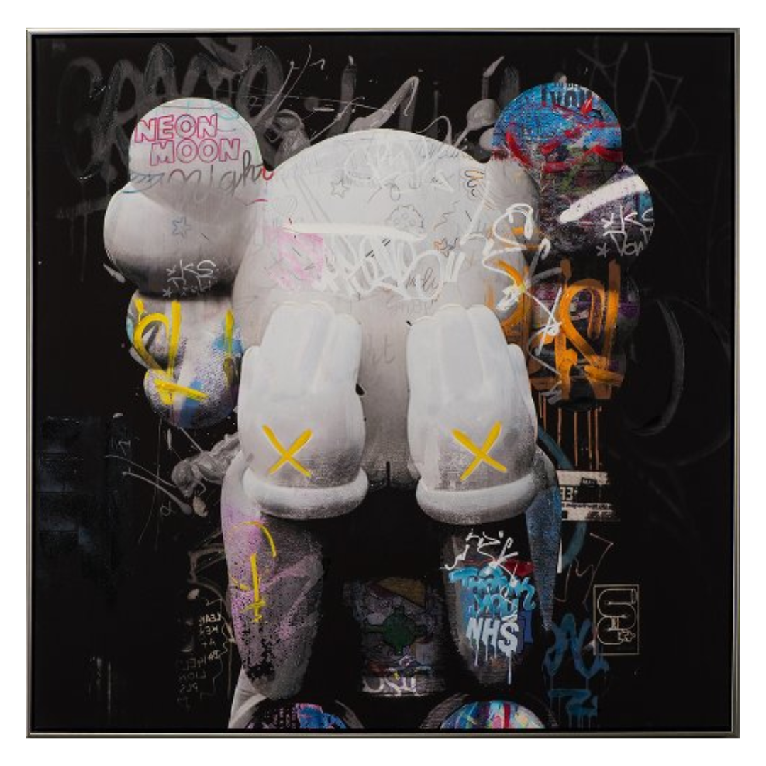 Comic Art "Mouse" Acryl Painting 102X102 cm