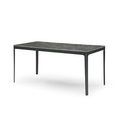 Dark Grey Dining Table - L180 x W90 x H76cm