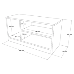 Shoe Rack Cabinet In White