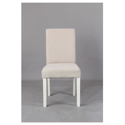 Dining Chair Beige and White
