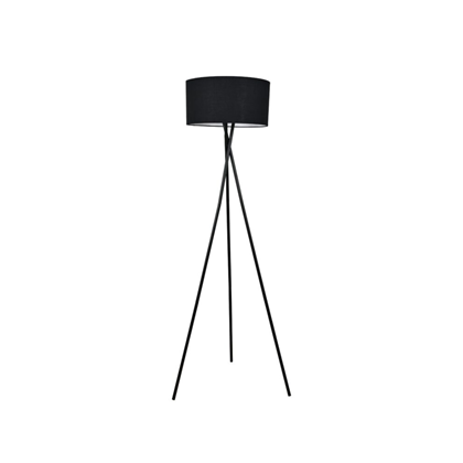 Black Floor Lamp 1Xe27 Black