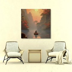 Landscape Wall Art Print 500x500mm