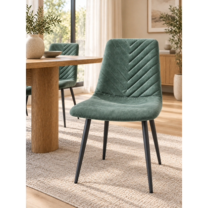 Dining Chair Microfiber - Light Sage Blue