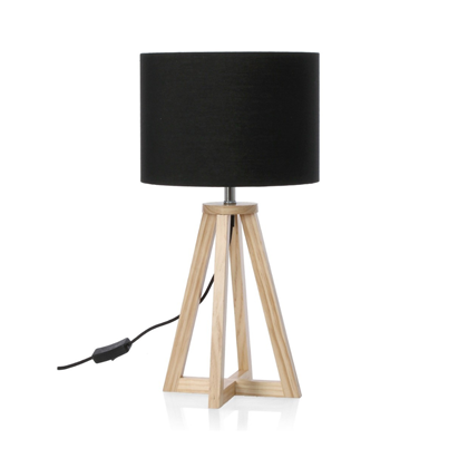 Black Table Lamp H48.5