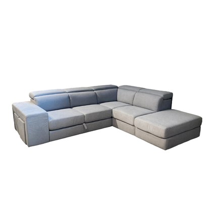 L-Shaped Sofa Bed 2-Seater With Corner Right 00296-R22