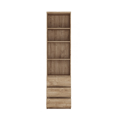 Bookcase 3 Shelves - Ribbeck Oak Gold