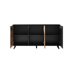 Sideboard Chest - Wotan Oak & Black