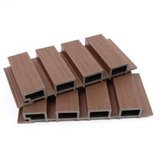 Exterior WPC Wall Panel - Rose Wood