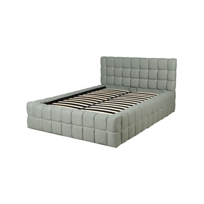 Upholstery Bed with Gaslift – Green 140x200cm