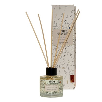 Room Fragrance Diffuser With Natural Sticks - Voluptuous Silk 100ml