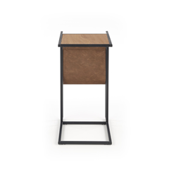 Compact Table Golden Oak  Black