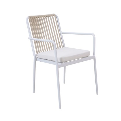 Outdoor Armchair - White