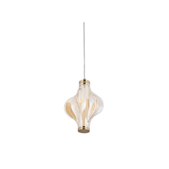 Elva Brass 8W Hanging Lamp LED