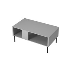 Coffee Table LAW-1 - Light Grey & Black