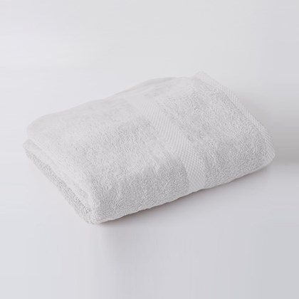 Bath Sheet White - 90x150cm