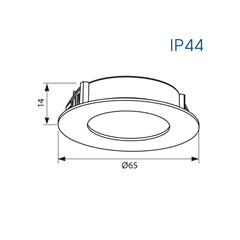 OLI LED Downlight – White