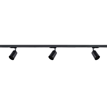 Complete Track Set 3 Meter with 3 Spotlights - Black