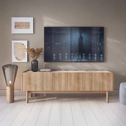 TV Cabinet – Rivera Oak