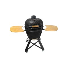 Kamado BBQ 24 Inch with Side Tables - Black