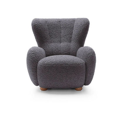 Armchair Rolf 8 – Dark Grey