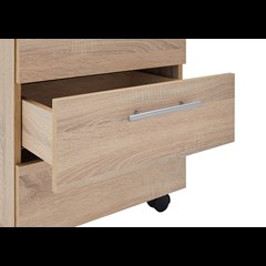 Roll Container - Sonoma Oak