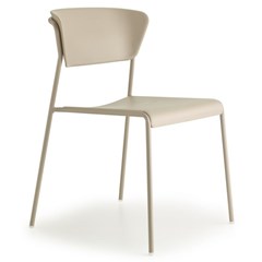 Lisa Chair Technopolymer - Dove Grey