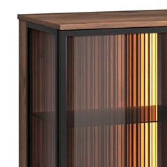Showcase Sideboard 2Doors – Cashmere & Walnut