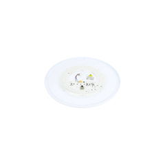 LED Ceiling Light – White & Taupe