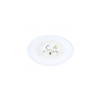 LED Ceiling Light – White & Taupe