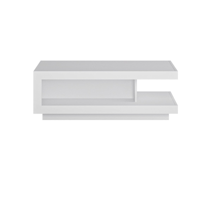 Coffee Table – White Alpin & White High Gloss