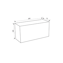 Dublin-I LED Facade Light – White & Black