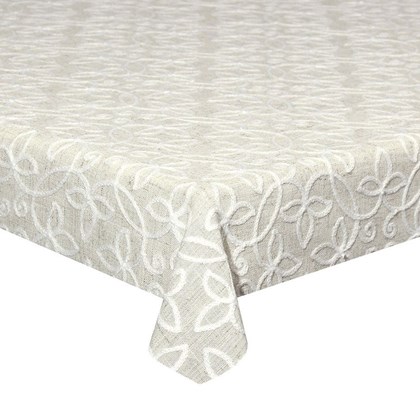 Table Cloth 140x240 cm Polyester Beige
