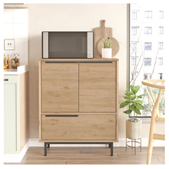 Multipurpose Cabinet Light Oak